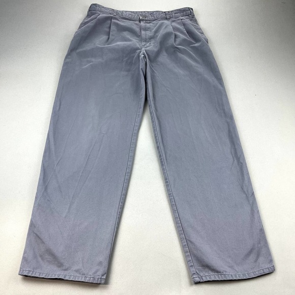 00'S Dockers Two-pleat linen pants slacks for men, size W32 linen Beige type Vintage Second Hand main image 0